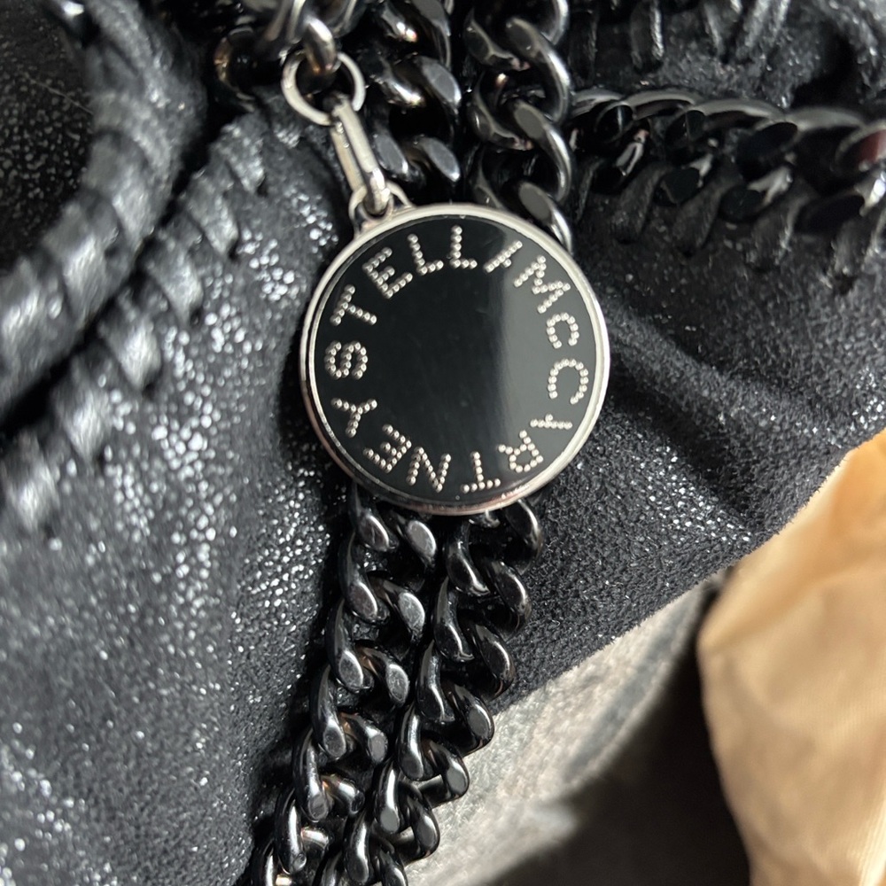 Stella McCartney Falabella Black Chain Handle Women's Bag - Picture 4 of 15